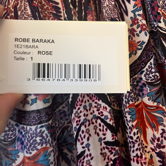ba&sh | Baraka printed maxi dress | size 1 NWT - Picture 5 of 7